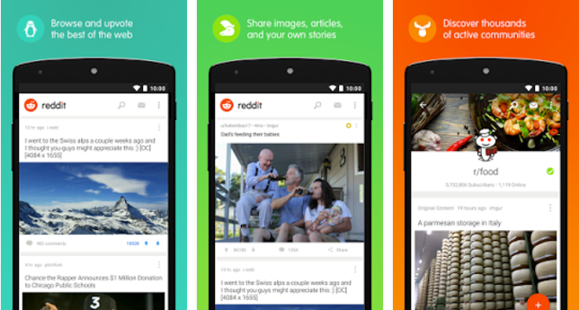 best iphone apps: Reddit app