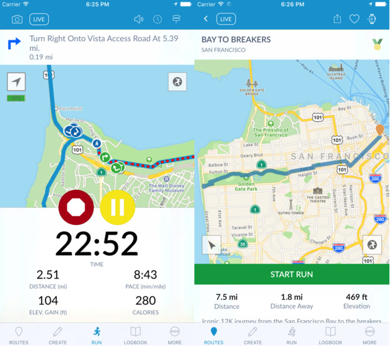 Best iPhone apps: RunGo
